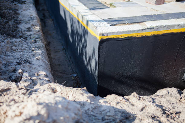 Professional Emergency Waterproofing technician working in Clarklake, MI